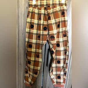 Out from under by urban outfitters flannel plaid  joggers
